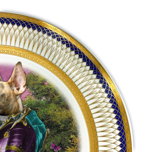 Image of Lord Tango - Large Fine China Plate - #0774