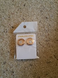 Image 2 of Chanel Earrings  Rose Gold 2023