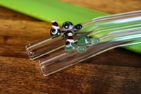 Image 4 of Christmas Glass Straw Set of 4