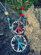 Image of Be Free Peace Necklace