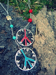 Image of Be Free Peace Necklace