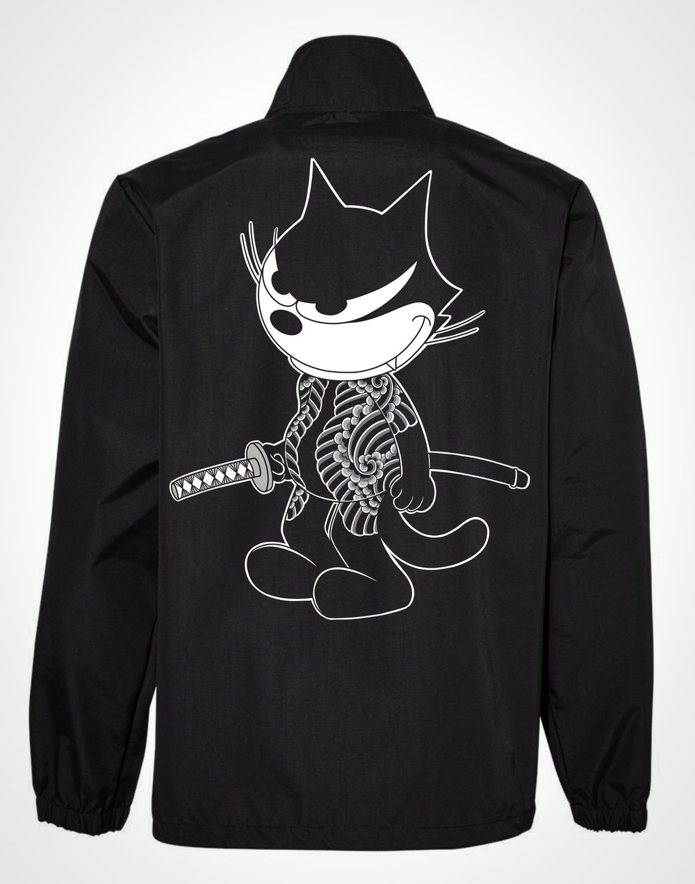 Munewari Cat  Water-Resistant Coach’s Jacket 20%Off