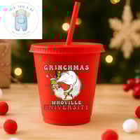 Who University Christmas Cold Cup