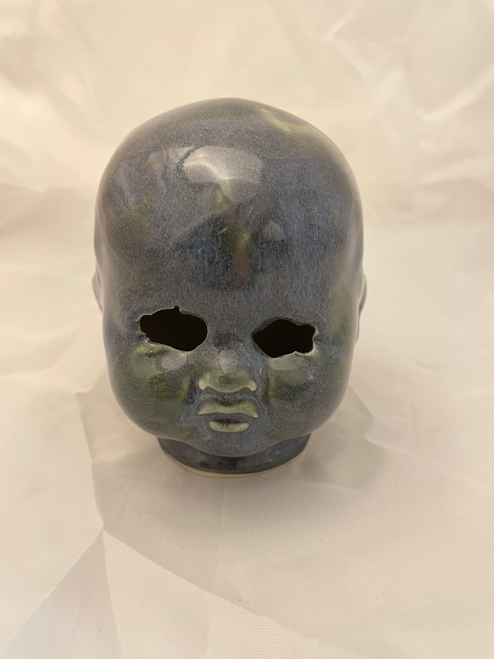 Large Baby head with horns