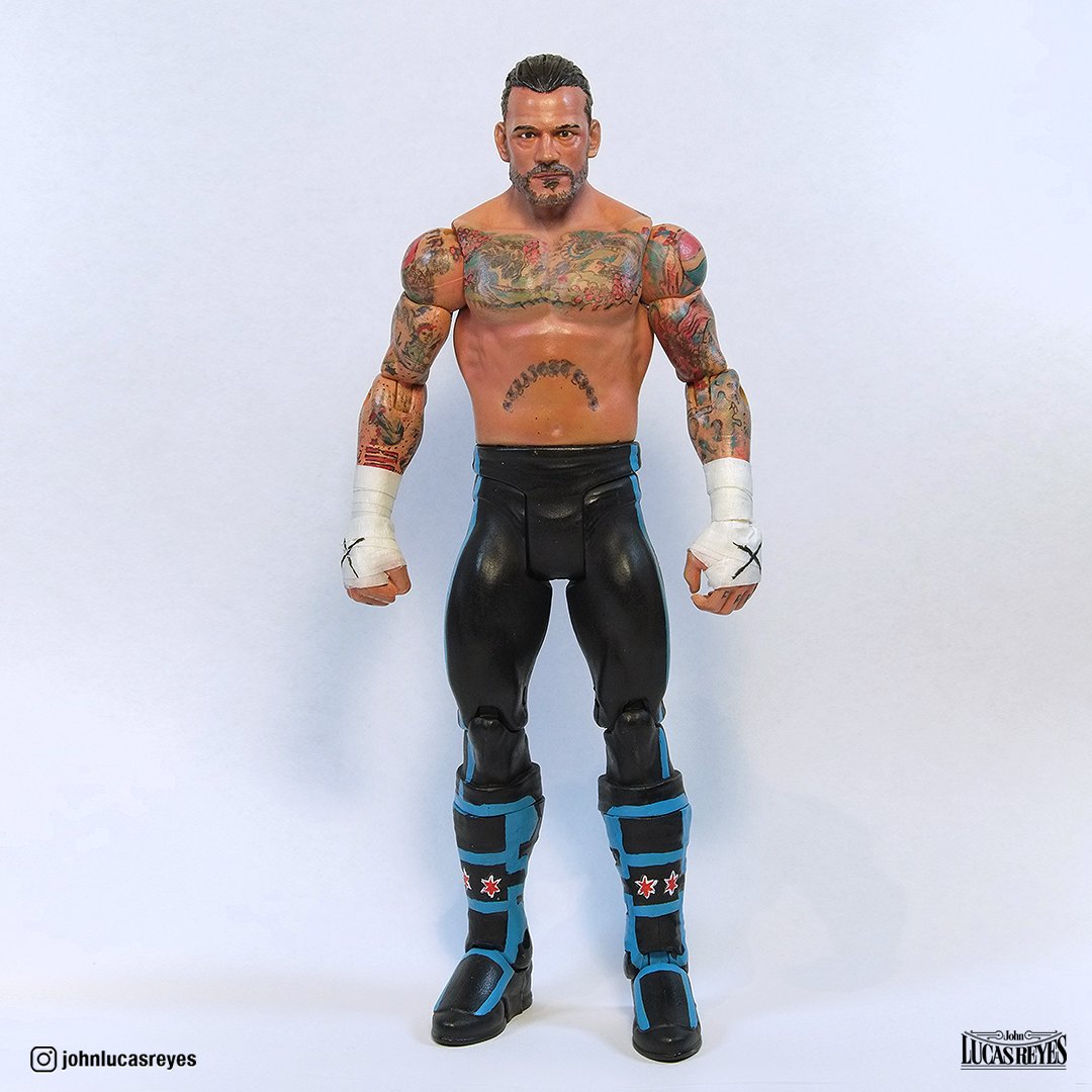 Image of AEW CM Punk Custom Basic Figure