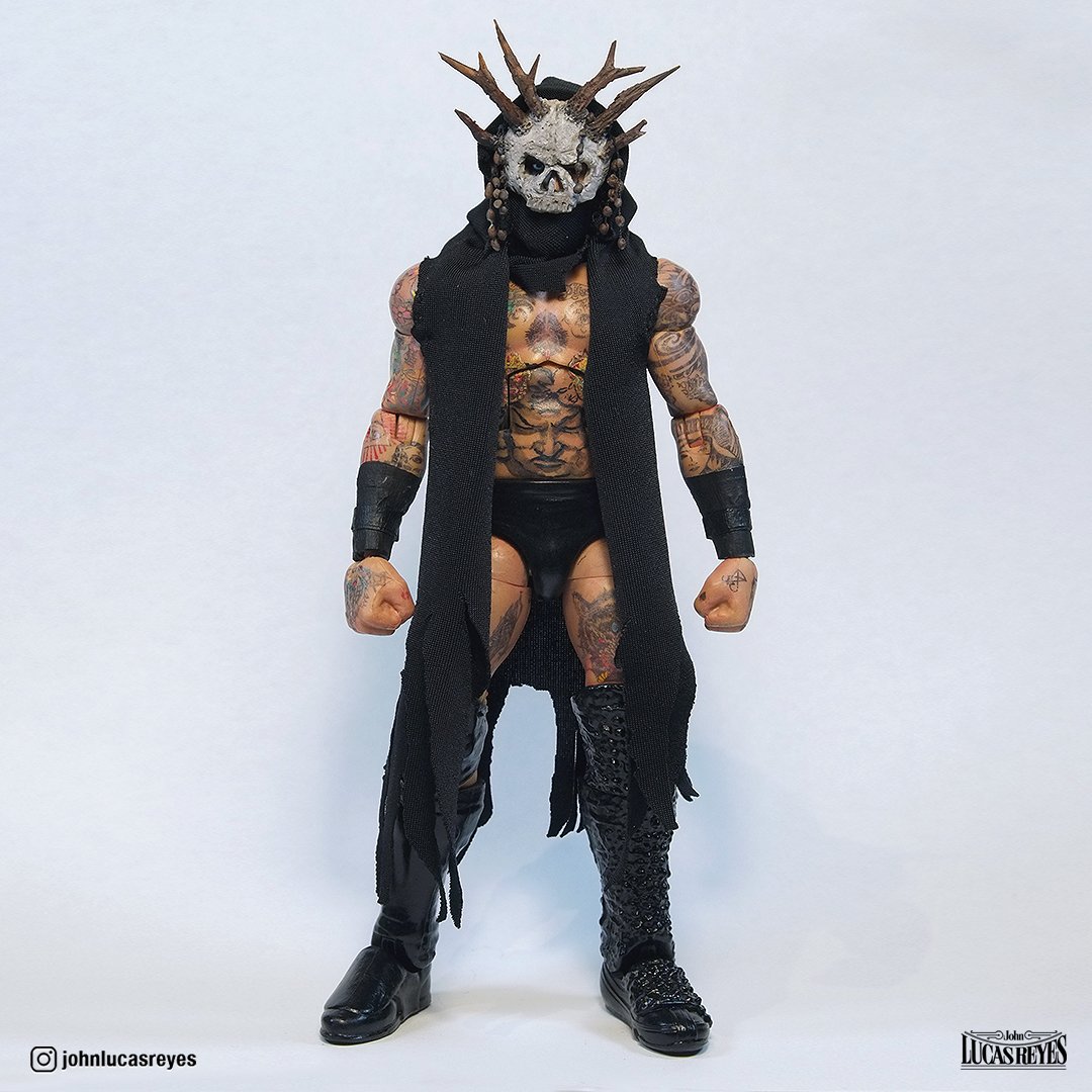 AEW Malakai Black Custom Figure | johnlucasreyes