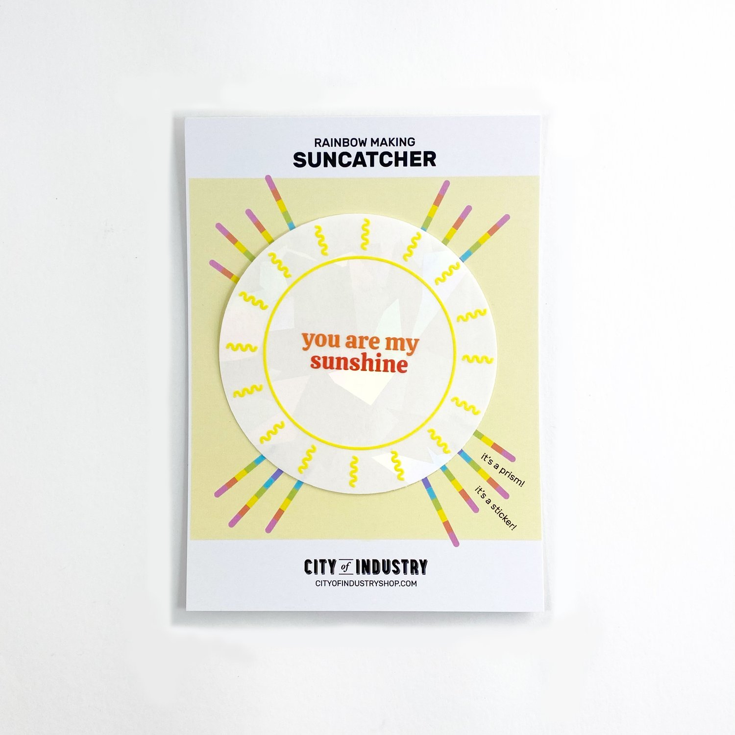 Image of You are my Sunshine Suncatcher