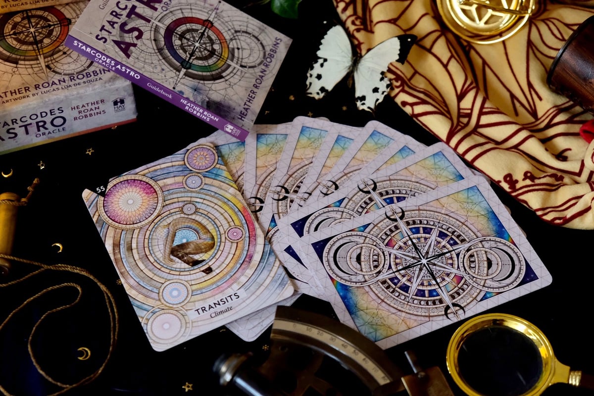 Starcodes Astro Oracle 56 Card Deck + Guidebook | Lucas Lua Home