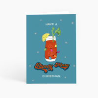 Image 1 of Bloody  Mary Christmas Card