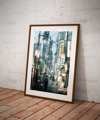 Image 2 of Fine Art - 30 copies / Signed - Tokyo Night scenery