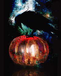Image 4 of Avebury Crow Print