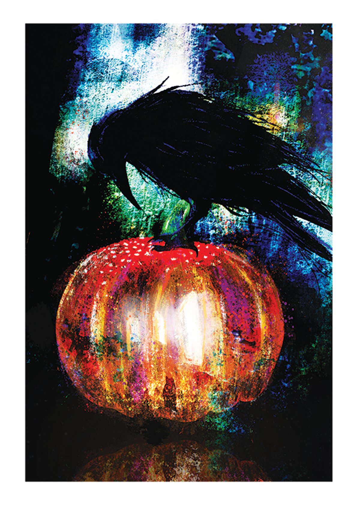 Avebury Crow Print