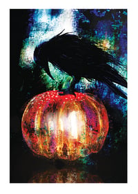 Image 1 of Avebury Crow Print