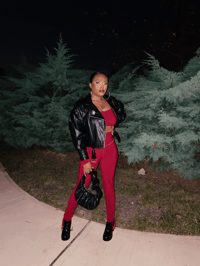 Image 4 of Limited Edition Drip Biker Jacket