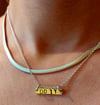 Herringbone Chain - Sterling Silver
