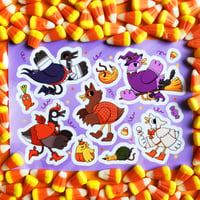 Image 1 of Halloween Pals Sticker Sheet