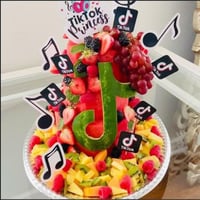 Watermelon Tik Tok 3 Tier Cake