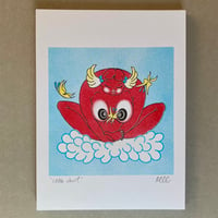 Image 1 of LITTLE DEVIL PRINT 