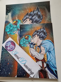 Image 3 of Bulma und Vegeta Poster