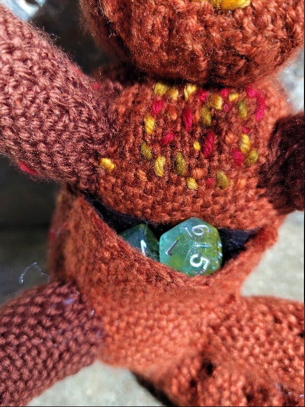 Image of Dice Guardian, Handmade FireCat