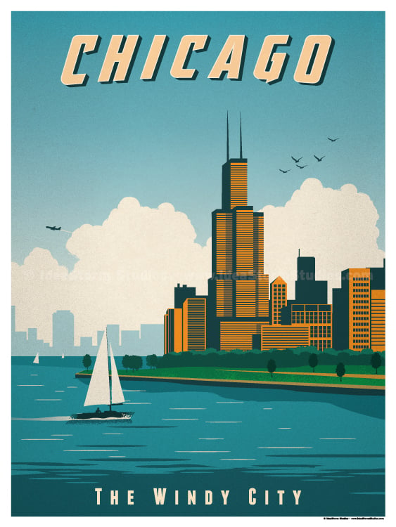 Image of Chicago Poster