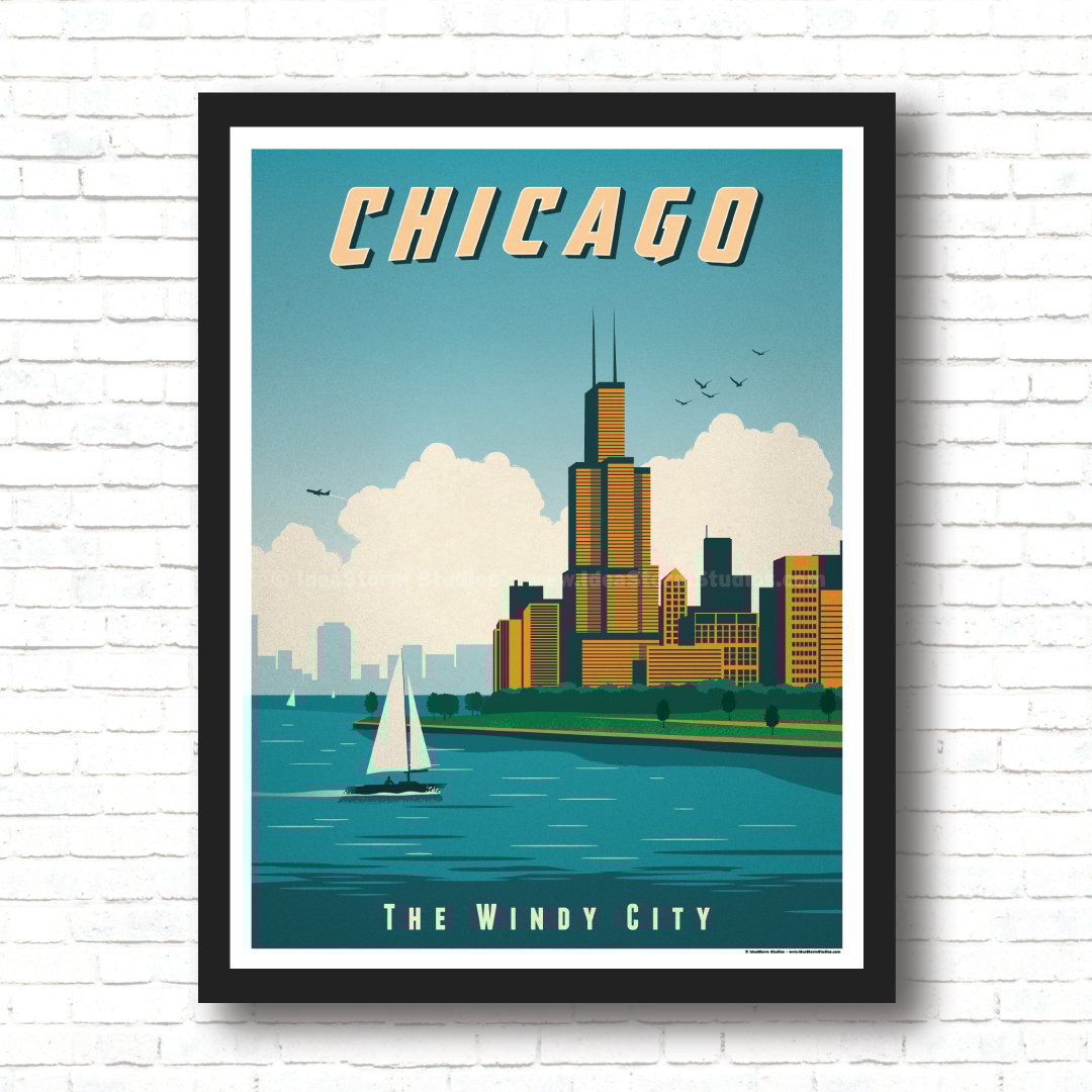 IdeaStorm Studio Store — Chicago Poster