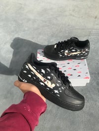 Image 1 of  Itachi and Kakashi Eyes Custom Airforces