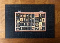 Image 4 of Mah Jongg in Cedar,  Unique Custom Laser Cut Wooden Puzzle