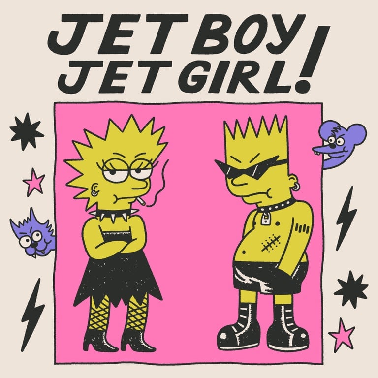 Leftover Jet Boy Jet Girl Tees