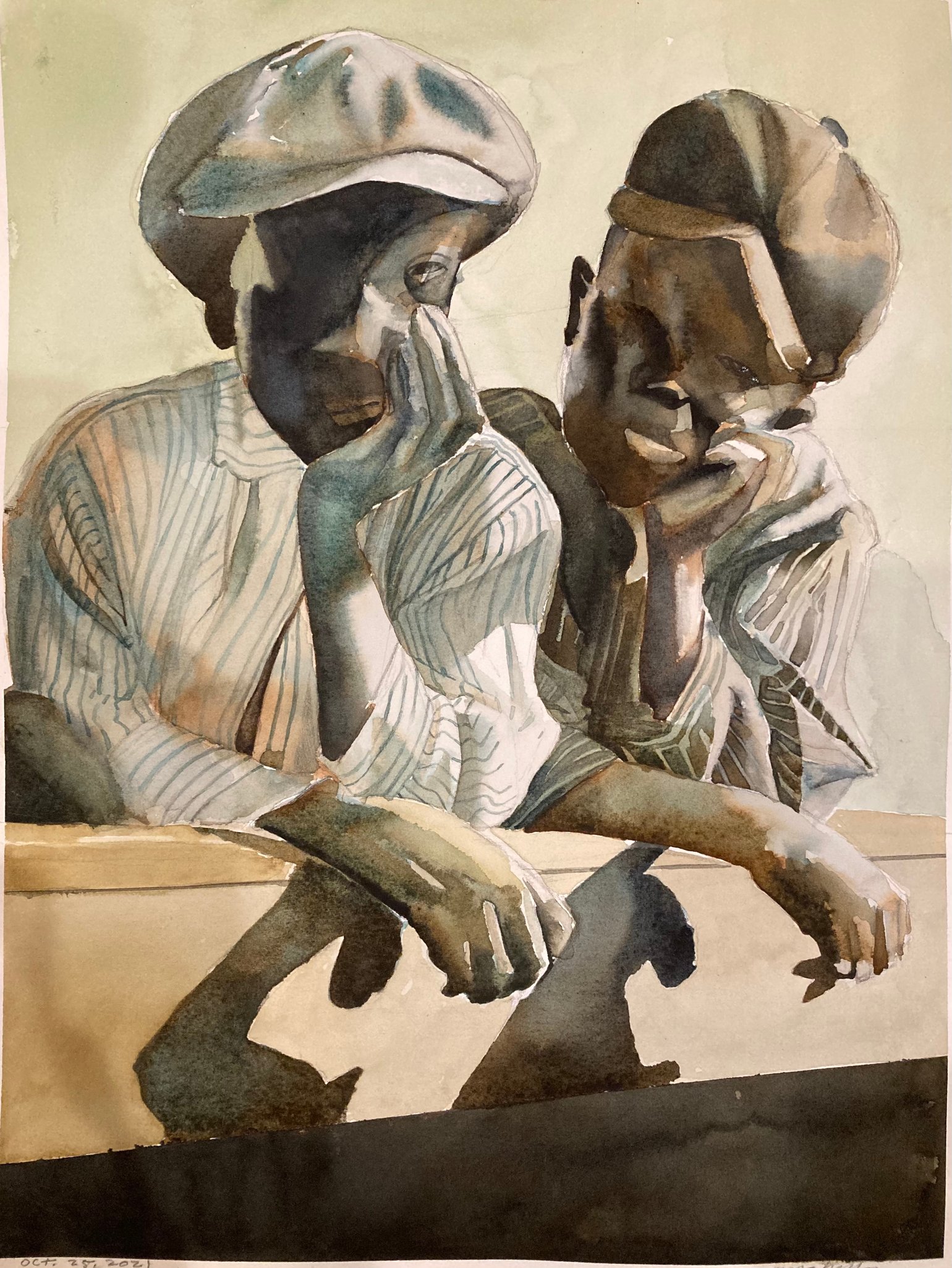 Image of Two Boys - Print 