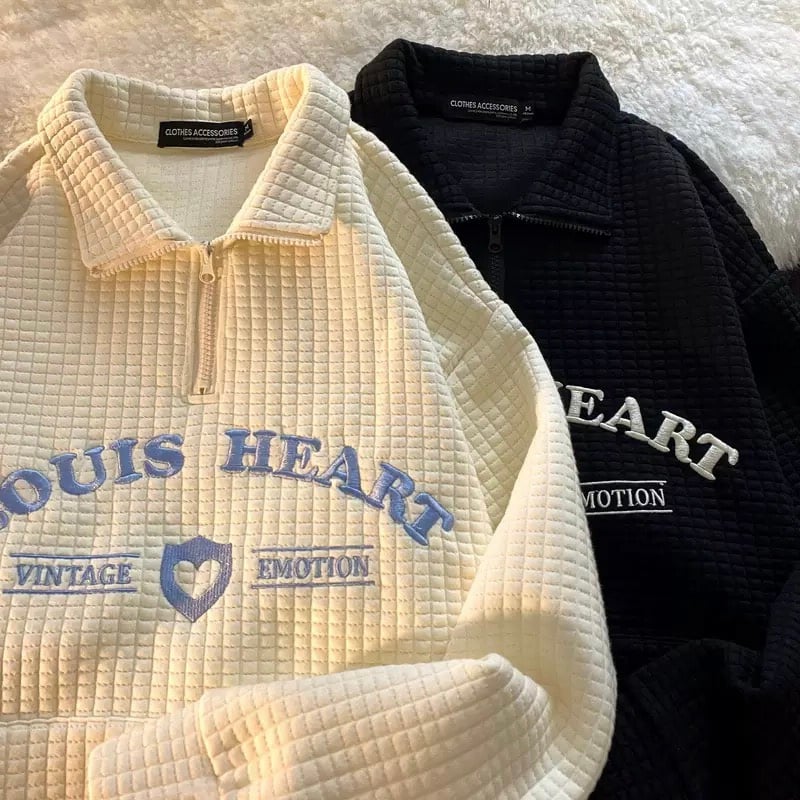 Vintage Louis Heart Sweater – Selflove Deals