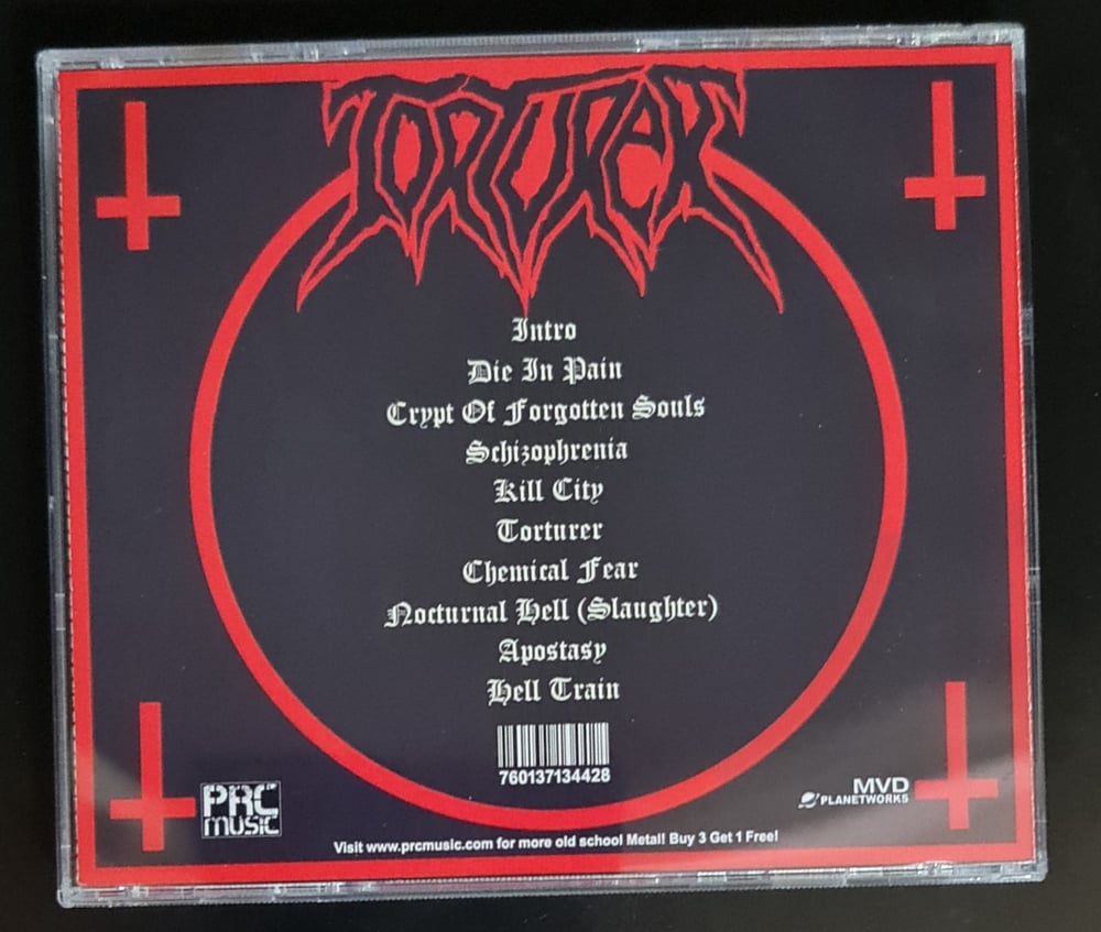 TORTURER - die in pain CD