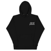 Grey Pastel "Strive For Greatness" Embroidered Hoodie