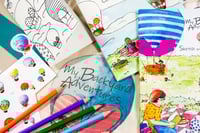 Image 1 of Holiday Activity Pack - Colour Me Picnic