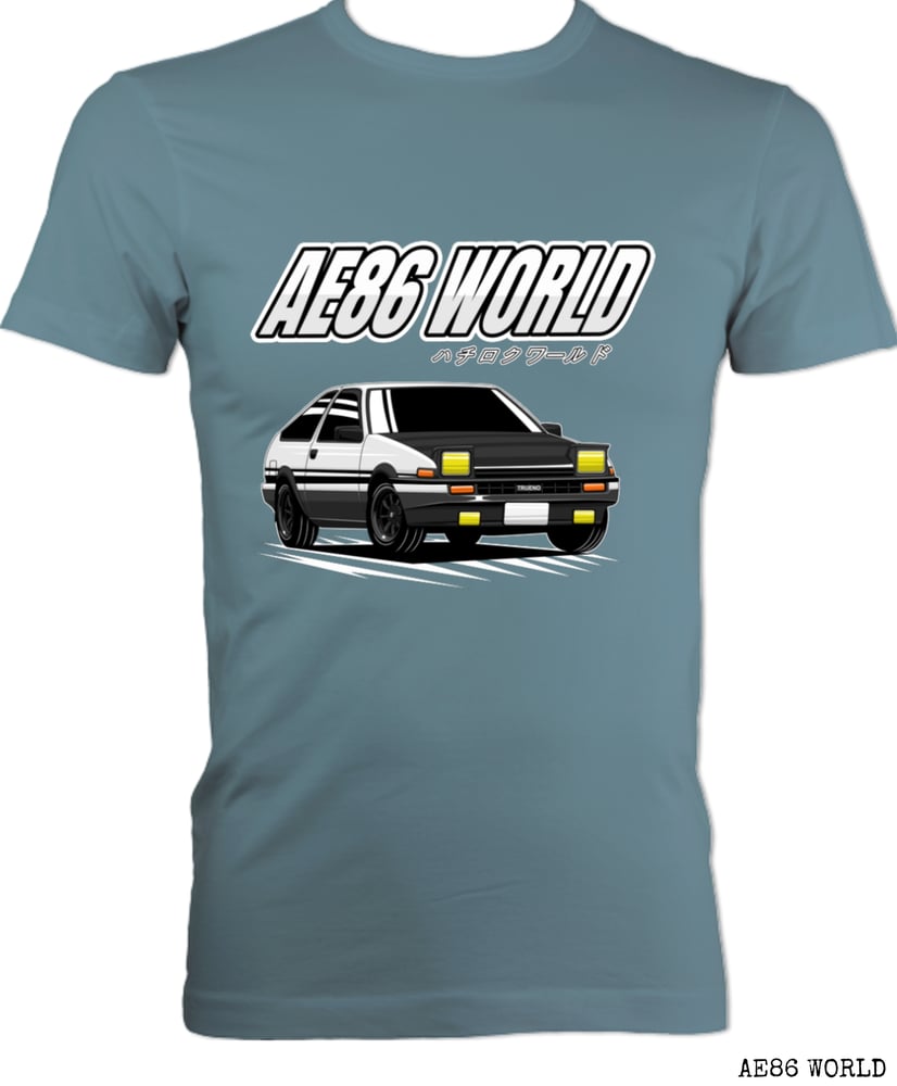 Image of AE86 WORLD T-Shirt  Trueno 