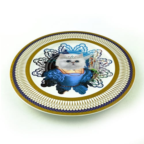 Image of Persian Queen - Fine China Plate - #0787
