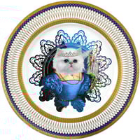 Image 1 of Persian Queen - Large Fine China Plate - #0774