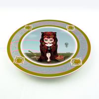 Image 2 of Rubricapula - Large Fine China Plate - #0775