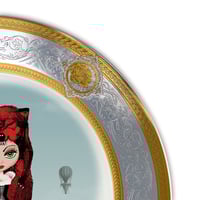 Image 3 of Rubricapula - Large Fine China Plate - #0775