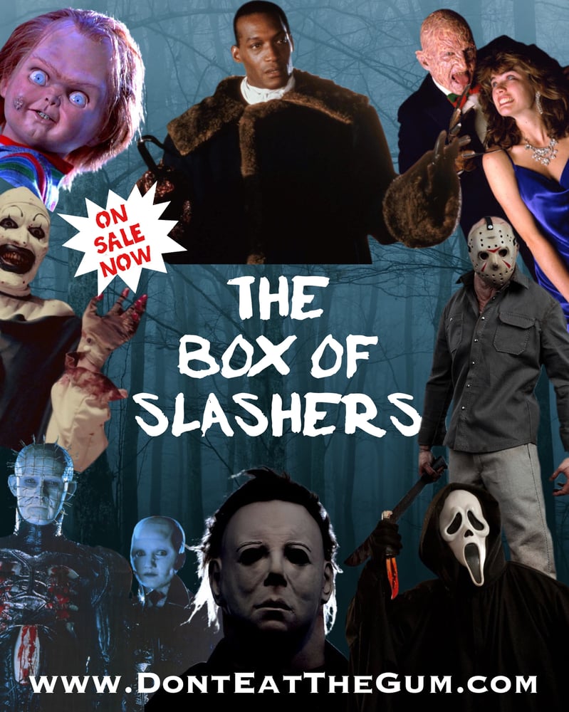 Image of THE BOX OF SLASHERS