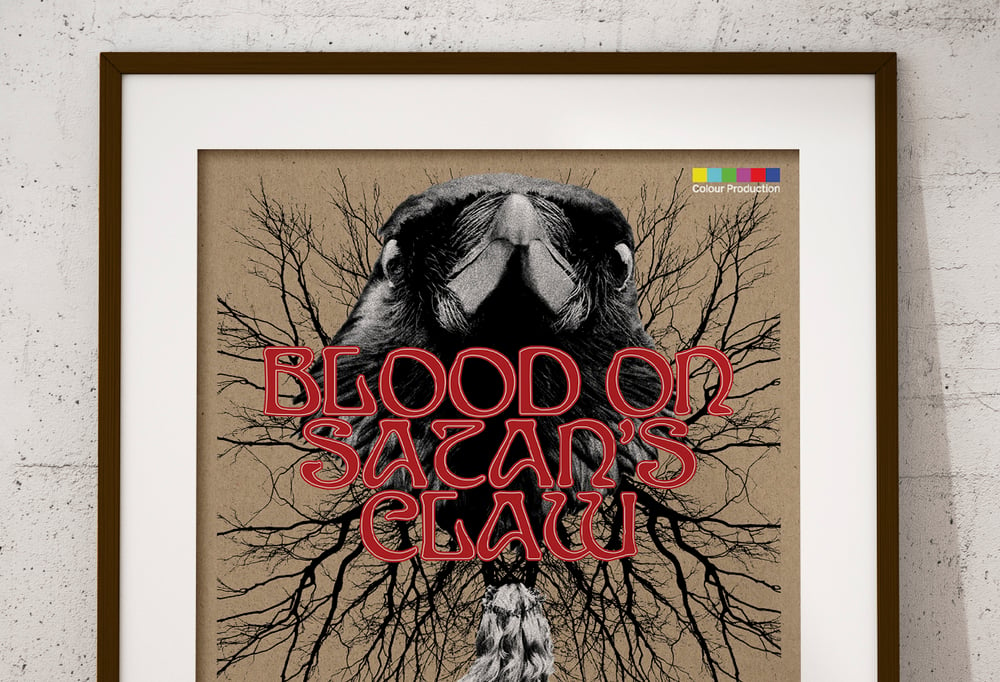 'BLOOD ON SATAN'S CLAW' ART PRINT