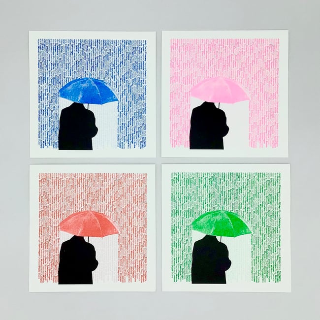 Postal "Sirimiri" Postcard