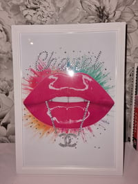 Image 5 of CC PINK GLOSSY LIP PRINT