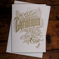 Image 3 of Christmas letterpress cards| bundle A