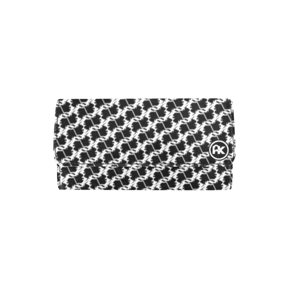 Image of Classic Huskytooth pattern clutch