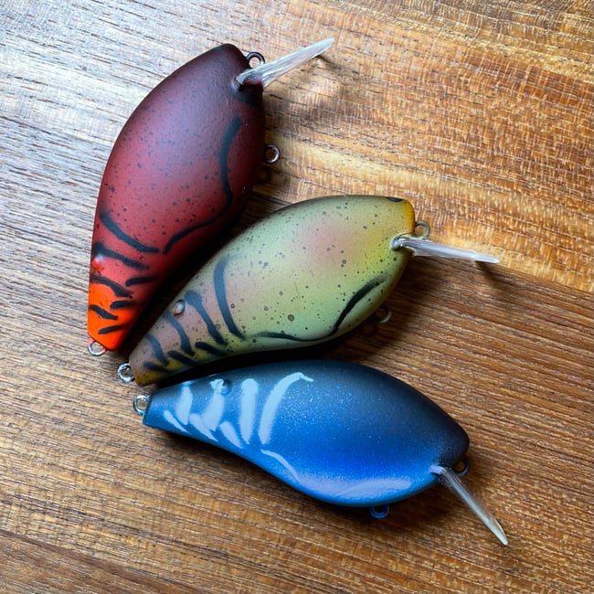 Excalibur XCS200 Custom Natural Craw Killers 3 Pack