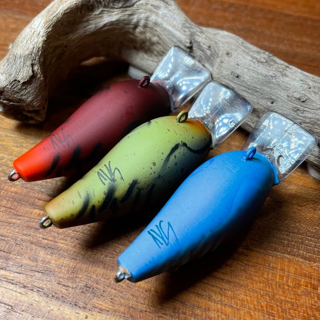 Excalibur XCS100 Custom Natural Craw Killers 3 Pack