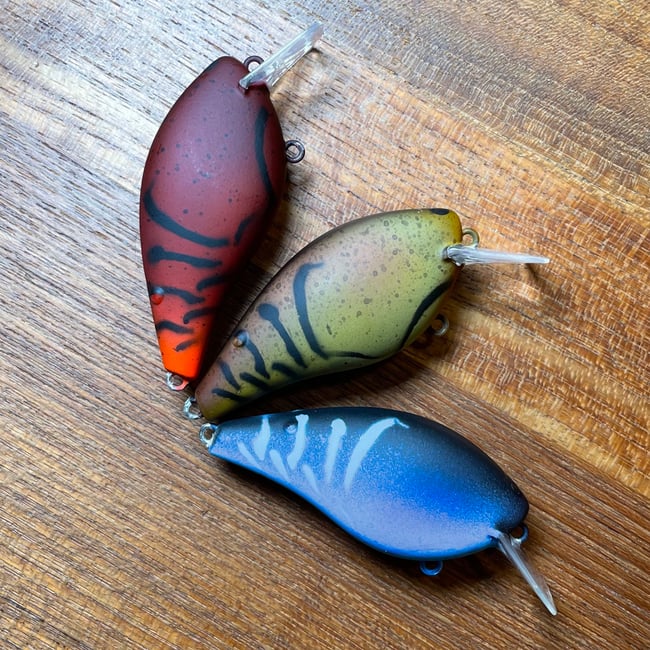 Excalibur XCS100 Custom Natural Craw Killers 3 Pack