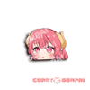 Pink Dragon Maid Peeking Sticker