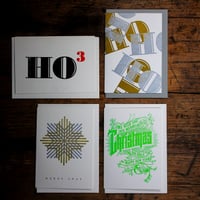 Image 1 of Christmas letterpress cards | bundle B